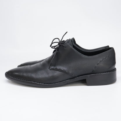 3 Eyelet Stitch Design Leather Shoes 7 EE Mens