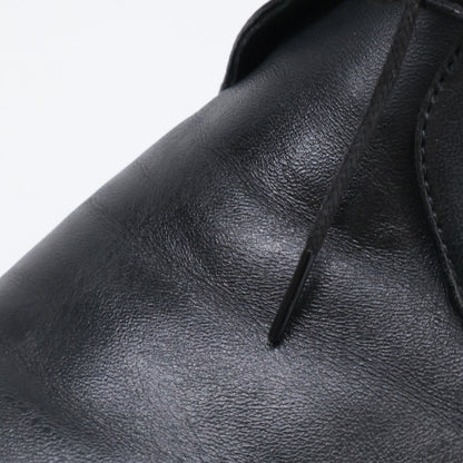 3 Eyelet Stitch Design Leather Shoes 7 EE Mens