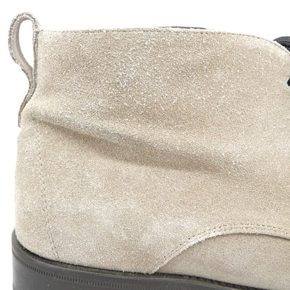 Salvatore Ferragamo サルヴァトーレフェラガモ スエード チャッカブーツ メンズ グレー 7 2E シューズ 7 2E