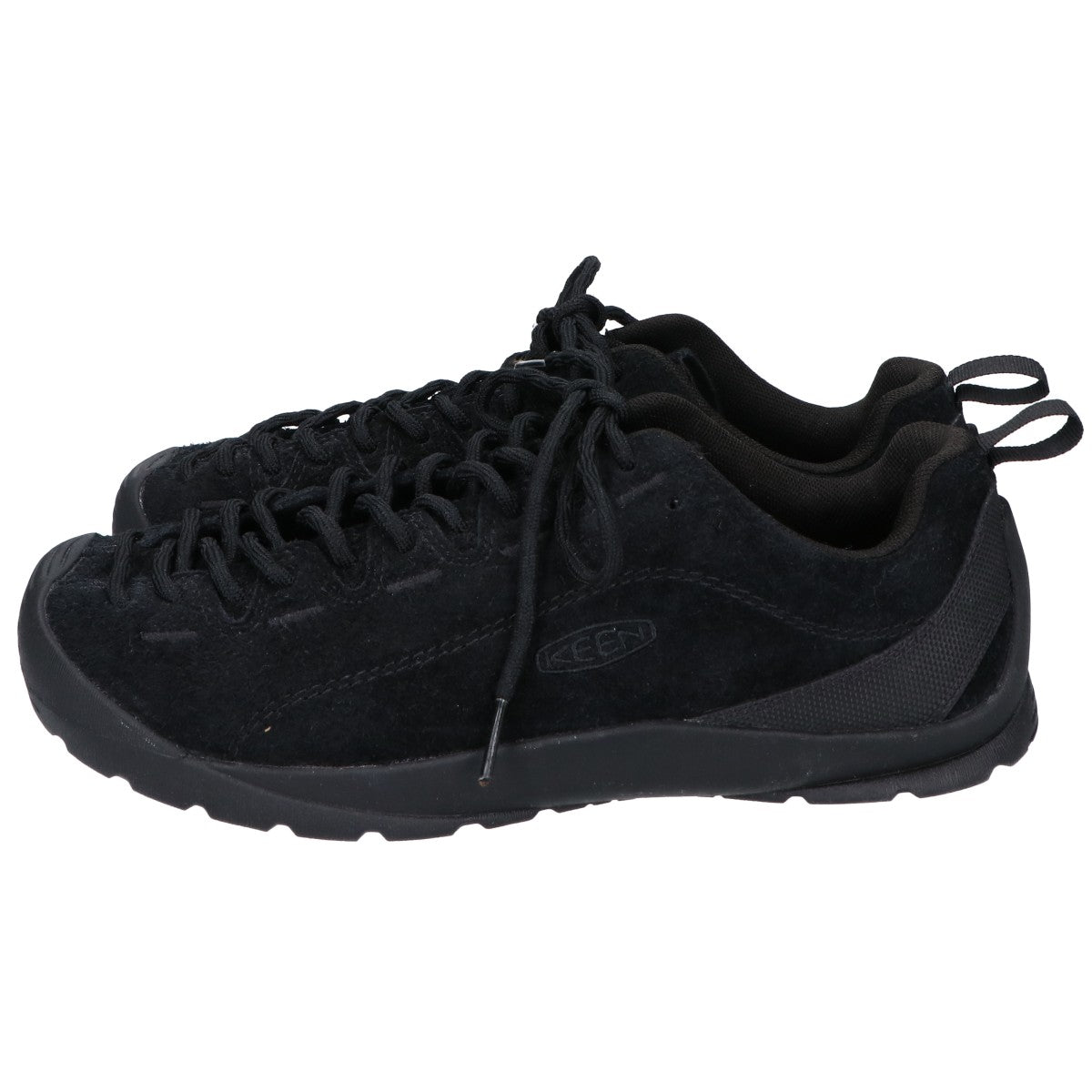 KEEN キーン 1026592 JASPER HAIRY BLACK/BLACK ロースニーカー シューズ