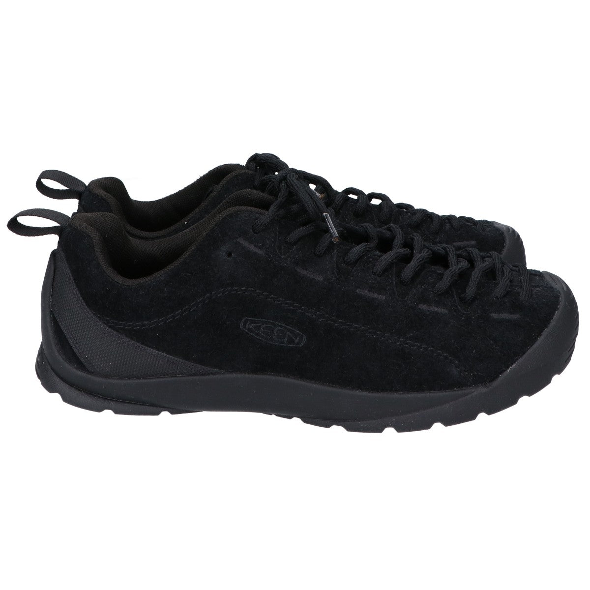 KEEN キーン 1026592 JASPER HAIRY BLACK/BLACK ロースニーカー シューズ