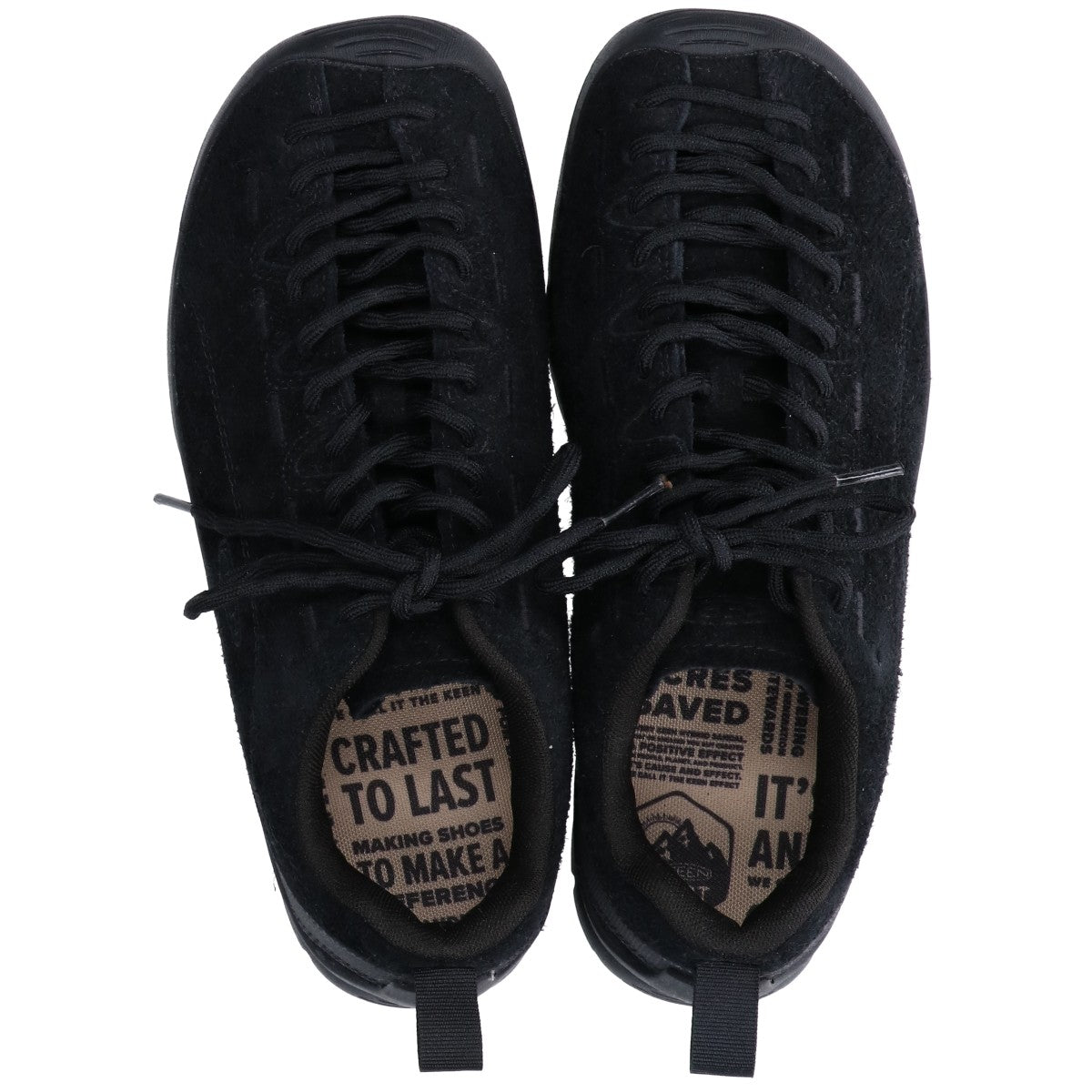 KEEN キーン 1026592 JASPER HAIRY BLACK/BLACK ロースニーカー シューズ