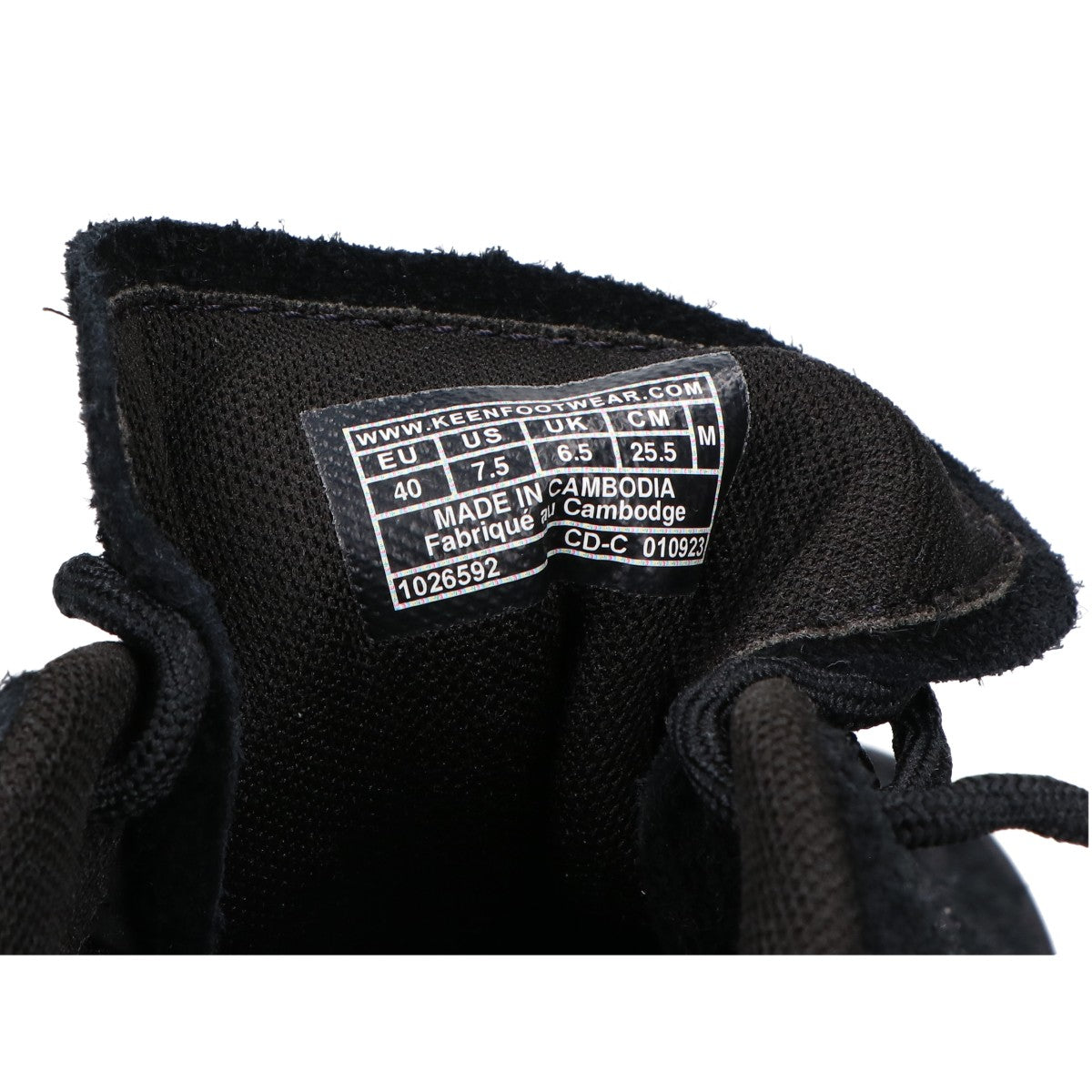 KEEN キーン 1026592 JASPER HAIRY BLACK/BLACK ロースニーカー シューズ