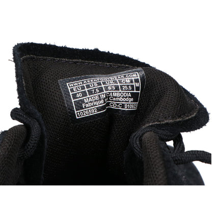 KEEN キーン 1026592 JASPER HAIRY BLACK/BLACK ロースニーカー シューズ