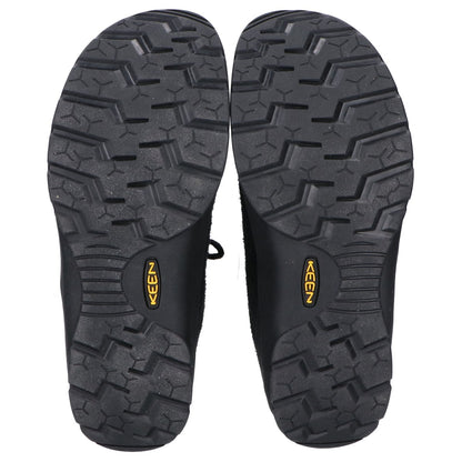KEEN キーン 1026592 JASPER HAIRY BLACK/BLACK ロースニーカー シューズ