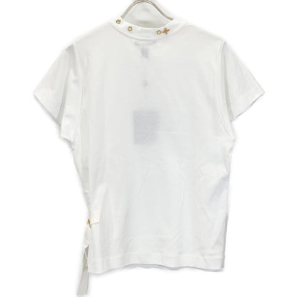 LOUIS VUITTON ルイヴィトン RW191W ホワイト サイドストラップ 半袖 シャツ トップス