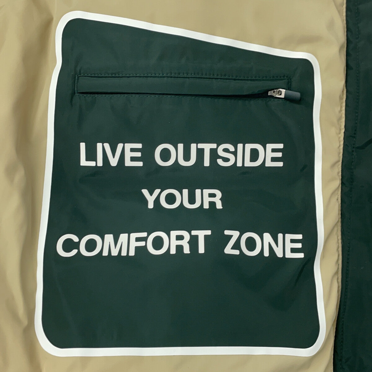 10010504 ｸﾞﾘｰﾝ ﾌｰﾃﾞｨｺｸｰﾝﾀﾞｳﾝｺｰﾄ コート M