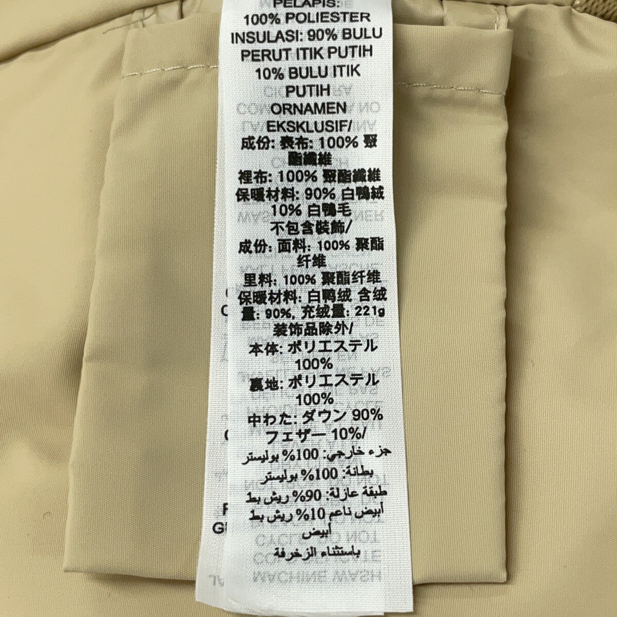 10010504 ｸﾞﾘｰﾝ ﾌｰﾃﾞｨｺｸｰﾝﾀﾞｳﾝｺｰﾄ コート M