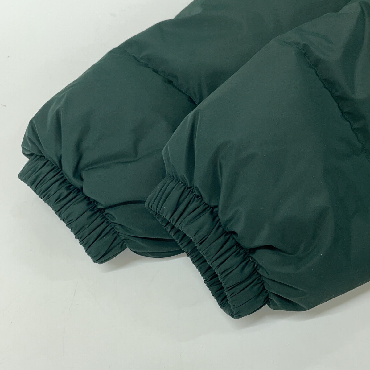 10010504 ｸﾞﾘｰﾝ ﾌｰﾃﾞｨｺｸｰﾝﾀﾞｳﾝｺｰﾄ コート M