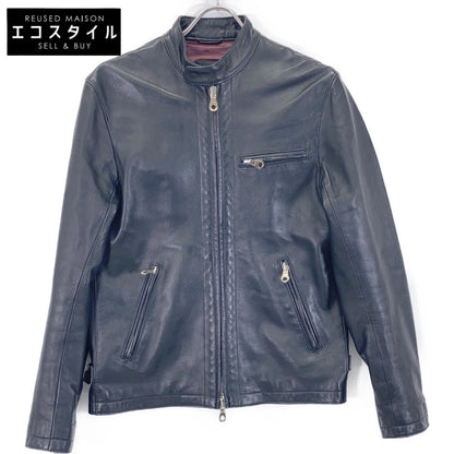 BLACK H-502 SINGLE RIDER'S JACKET Jacket 46 Men's