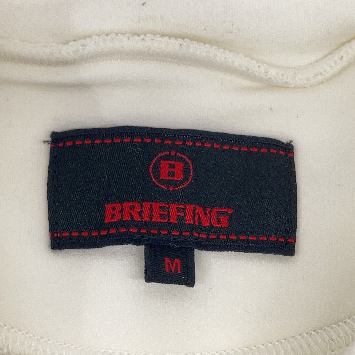 GOLF BRG243M64 白色 高尔夫服装 保暖高领长袖T恤 上衣 M 男式