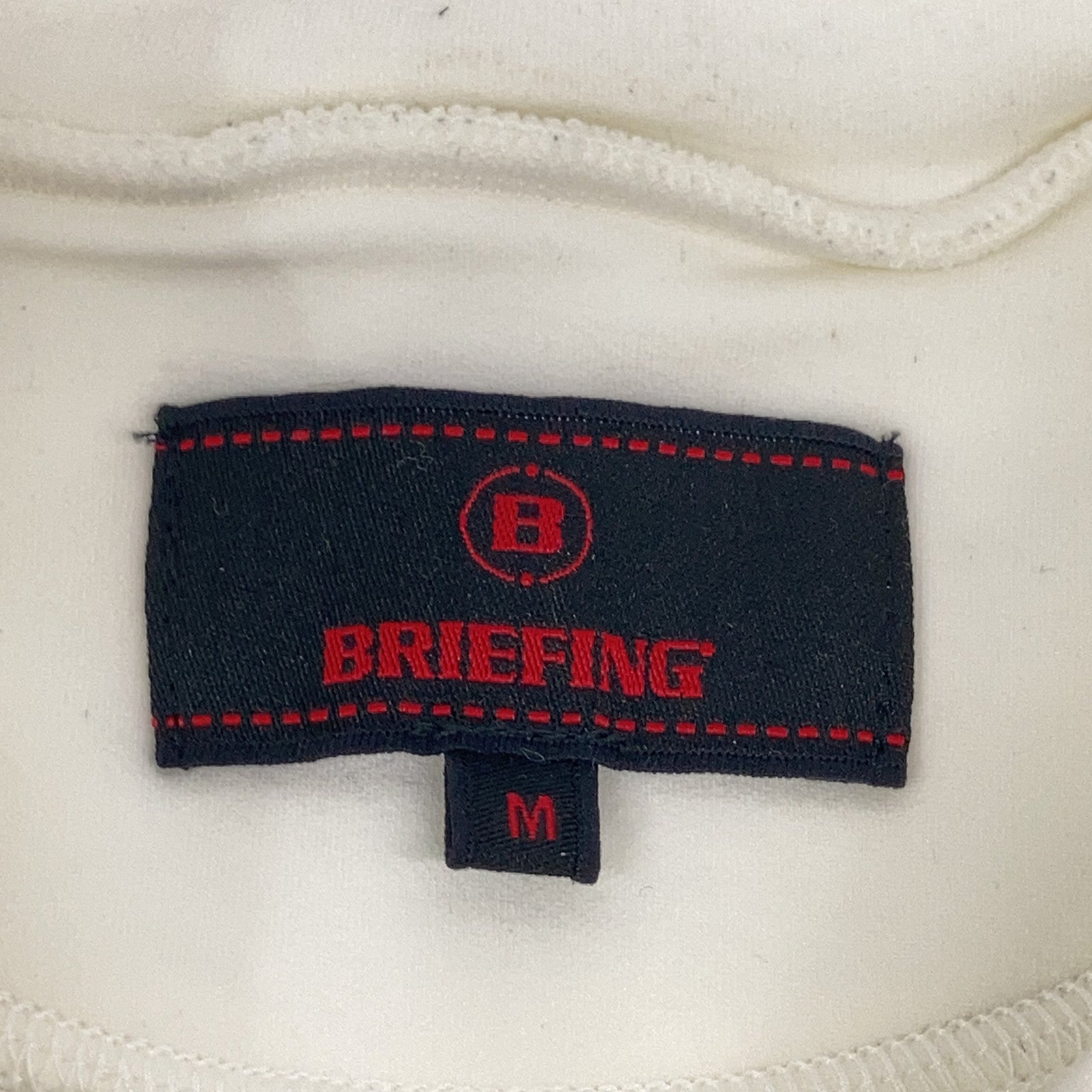 GOLF BRG243M64 白色 高尔夫服装 保暖高领长袖T恤 上衣 M 男式