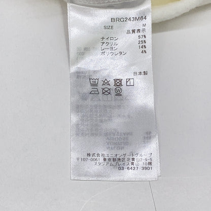 GOLF BRG243M64 白色 高尔夫服装 保暖高领长袖T恤 上衣 M 男式