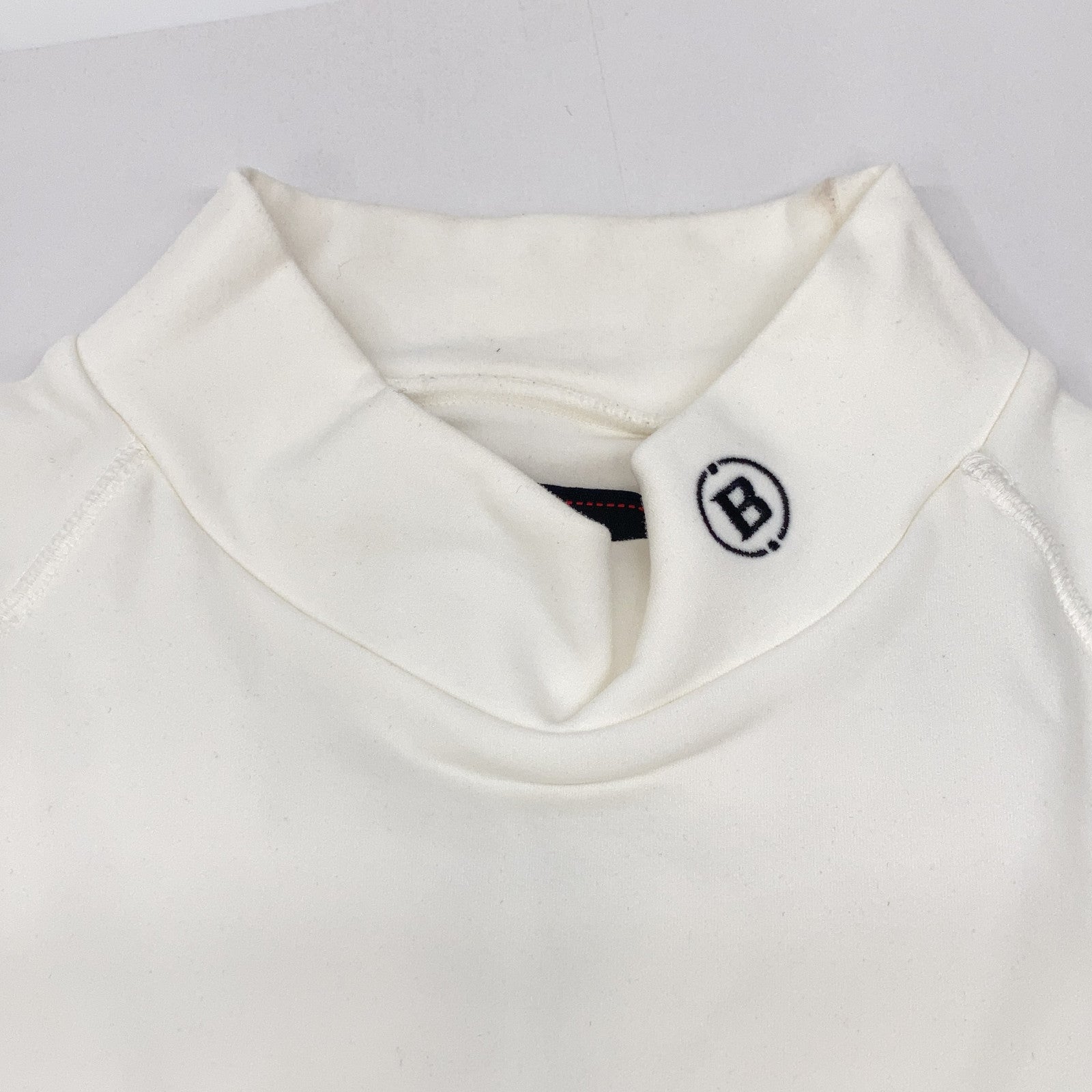 GOLF BRG243M64 白色 高尔夫服装 保暖高领长袖T恤 上衣 M 男式