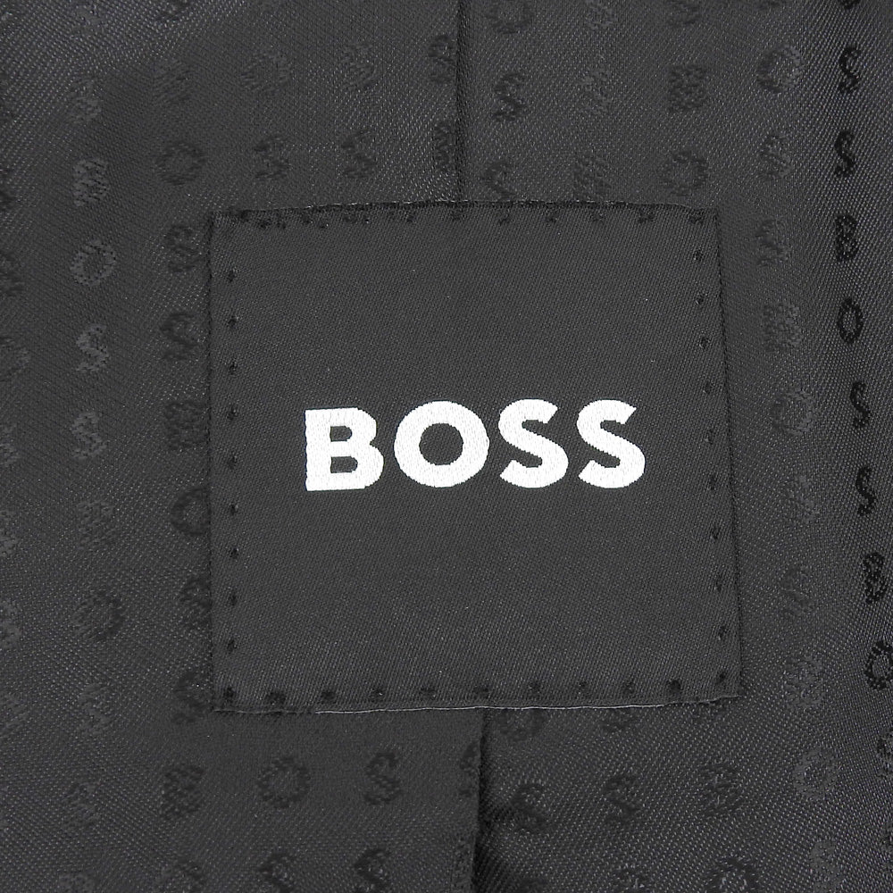 HUGO BOSS 雨果博斯 H-hyde-224 立领大衣 外套 男士 黑色 46 25AW 大衣