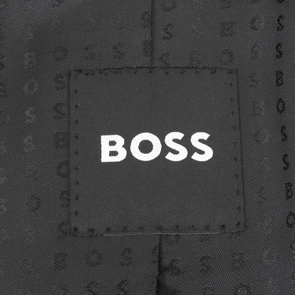 HUGO BOSS 雨果博斯 H-hyde-224 立领大衣 外套 男士 黑色 46 25AW 大衣