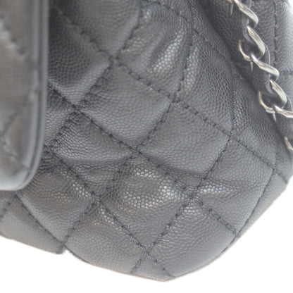 CHANEL シャネル 21番台 A92991 黒 シルバー金具 キャビア マトラッセ ココハンドル29 ハンドバッグ