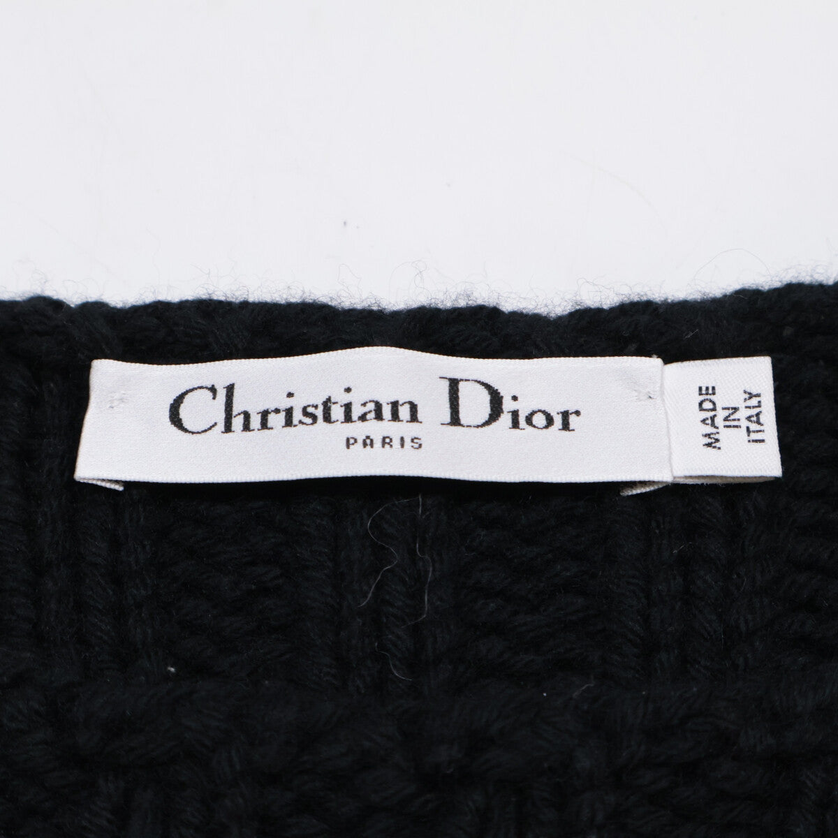 Christian Dior 克里斯汀·迪奥 【美品/国内正品】154T39AM110 羊绒x羊毛 兔绒 针织 马甲