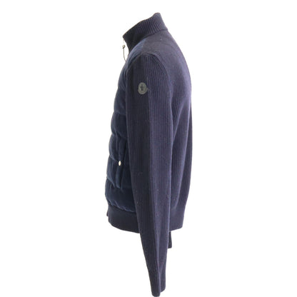 TRICOT CARDIGAN Knitted Corduroy Down Jacket M Men's