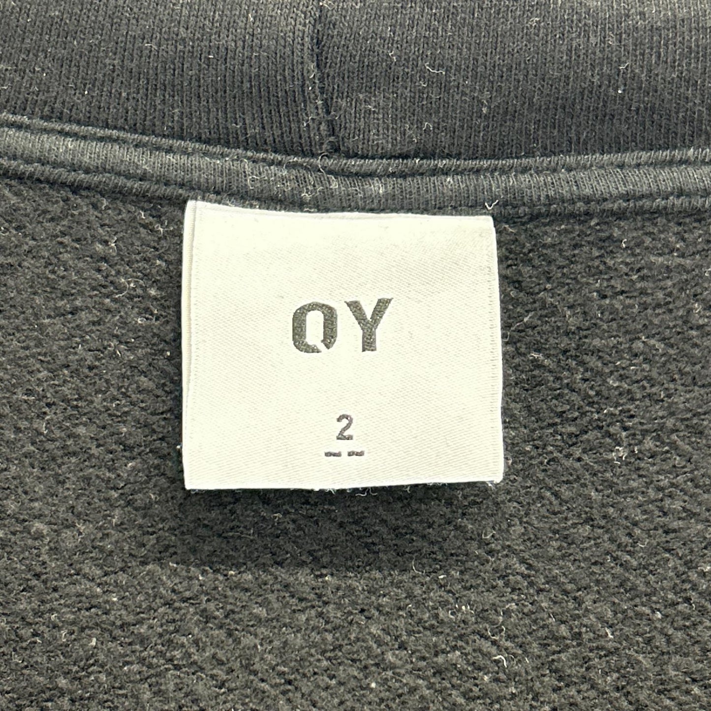 OY オーワイ OPENYARD ブラック ジップアップ パーカ トップス