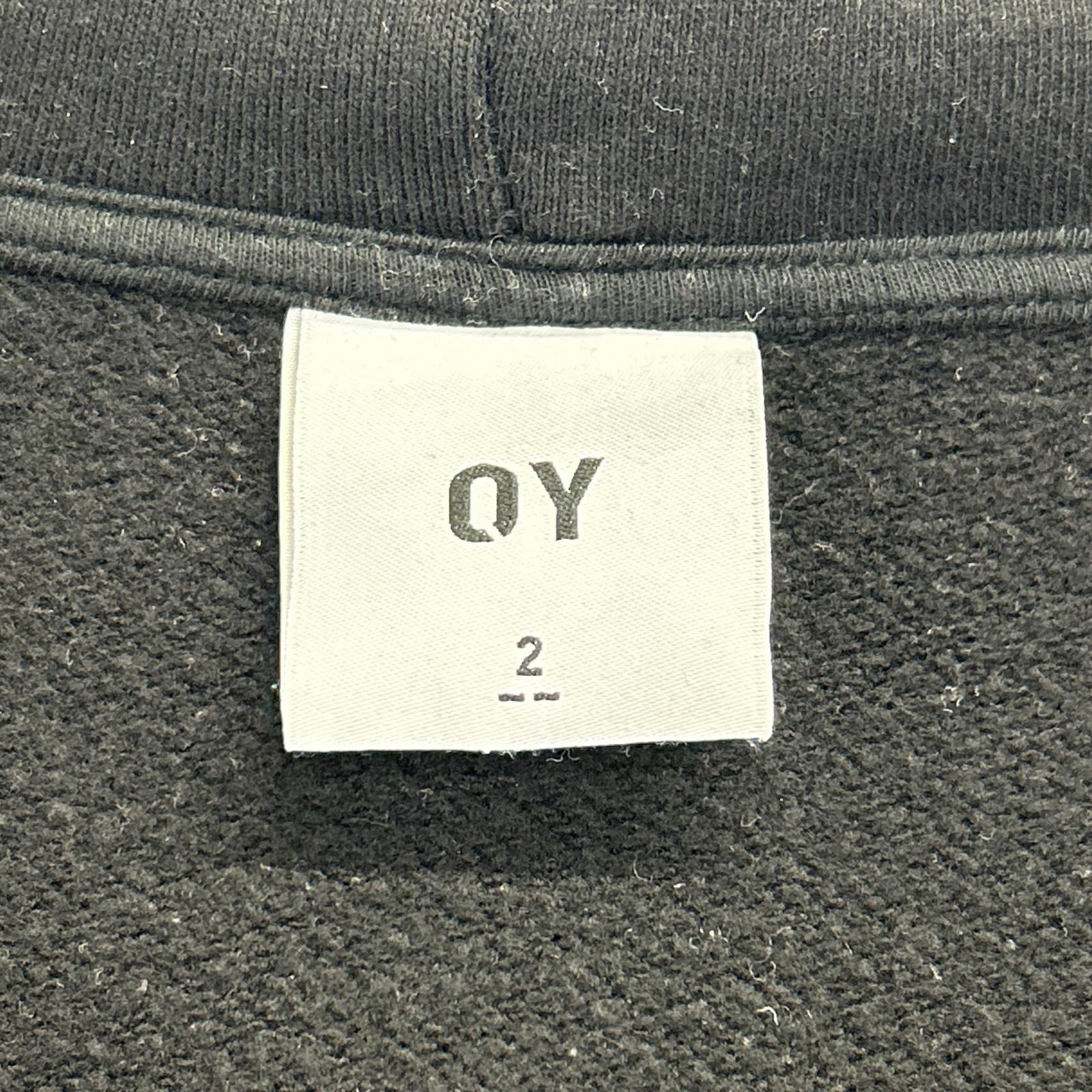 OY オーワイ OPENYARD ブラック ジップアップ パーカ トップス