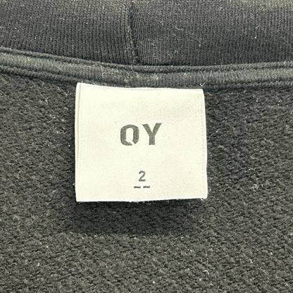 OY オーワイ OPENYARD ブラック ジップアップ パーカ トップス