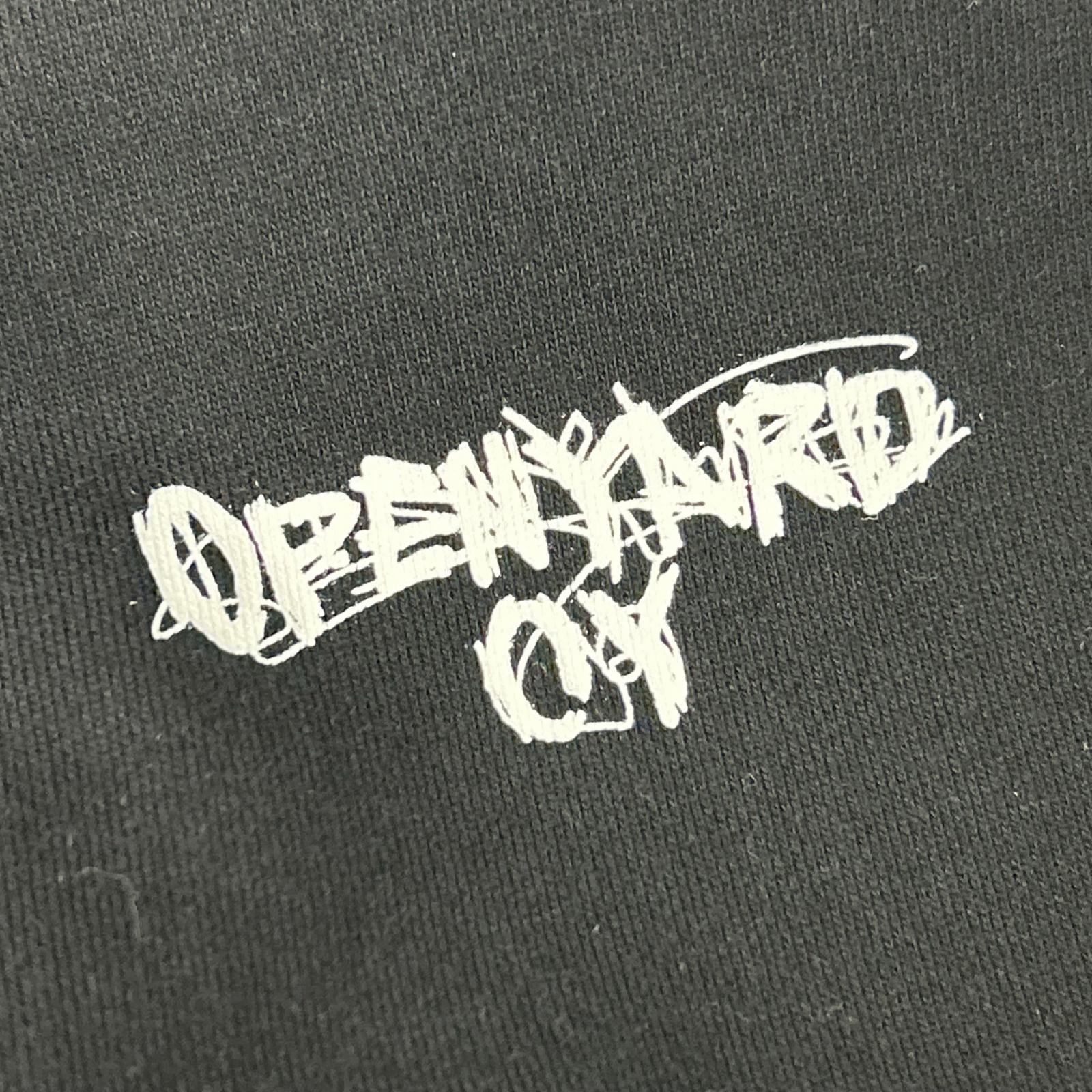 OY オーワイ OPENYARD ブラック ジップアップ パーカ トップス
