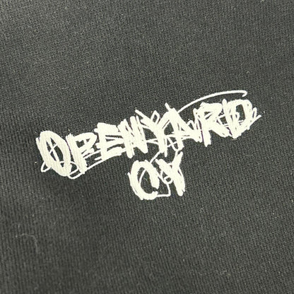 OY オーワイ OPENYARD ブラック ジップアップ パーカ トップス