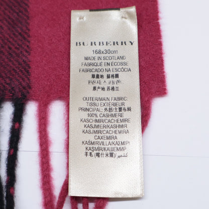 3895093/66L 复古格纹羊绒围巾 168 x 30厘米 女士