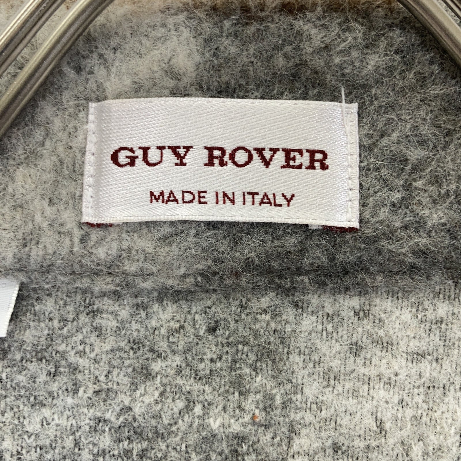 Guy Rover ギローバー 24-18-0052-531 ウール バッファローチェック シャツブルゾン トップス