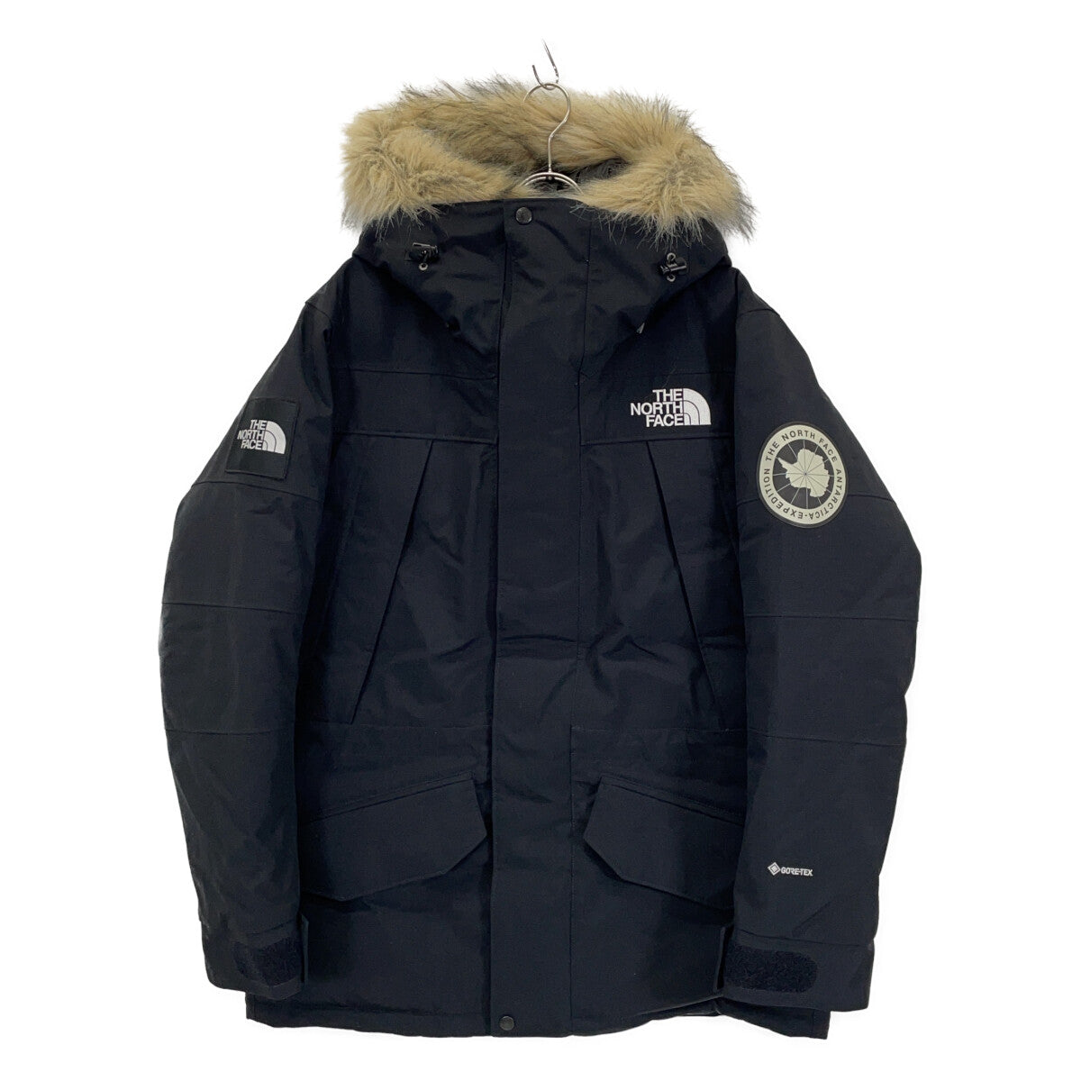 ND92342 ANTARCTICA Black Antarctica Parka Jacket L Men's