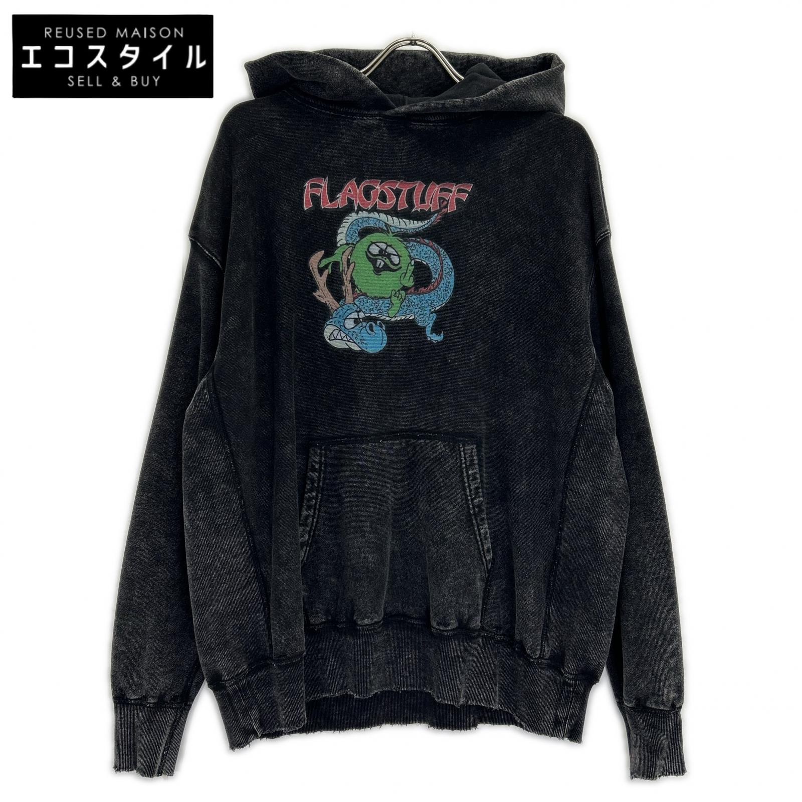 F-LAG STUF-F フラグスタフ FS1506 CAMACHO HOODIE デストロイ加工 カマチョフーディパーカ トップス