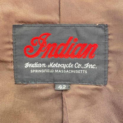 INDIAN MOTORCYCLE インディアンモーターサイクル ゴートレザー シングルライダースジャケット ジャケット
