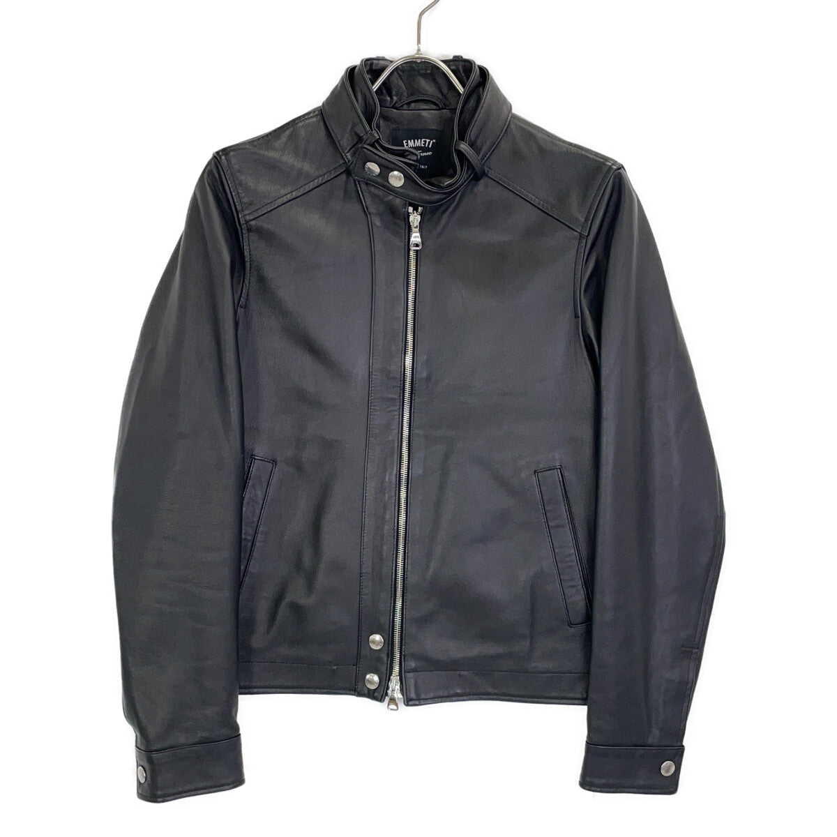 EMMETI Emmeti BEAMS Exclusive VALLICO SP Black Single Rider Jacket Jacket