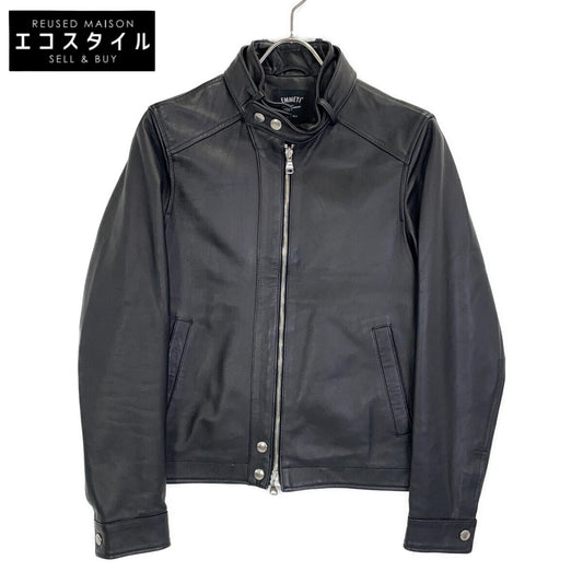 EMMETI Emmeti BEAMS Exclusive VALLICO SP Black Single Rider Jacket Jacket
