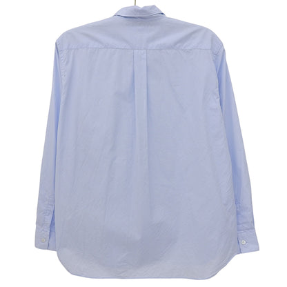 Sans limite サンリミット 美品 コットン ブロードボックスレギュラーカラーシャツ トップス メンズ ブルー O S2501101 トップス O