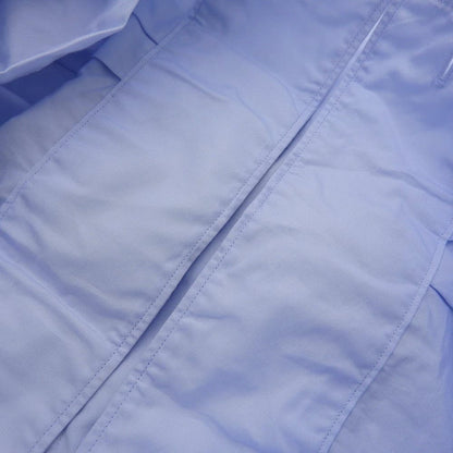 Sans limite サンリミット 美品 コットン ブロードボックスレギュラーカラーシャツ トップス メンズ ブルー O S2501101 トップス O