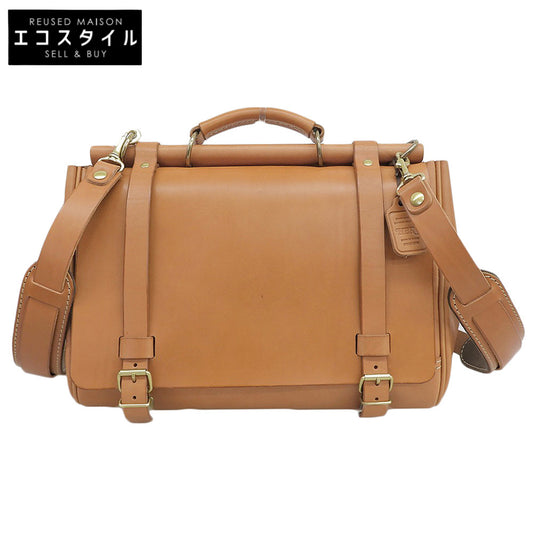 HERZ ヘルツ 美品 棒屋根かぶせバッグ 3WAY ハンドバッグ ショルダーバッグ リュック メンズ キャメル CW-147-MH ハンドバッグ