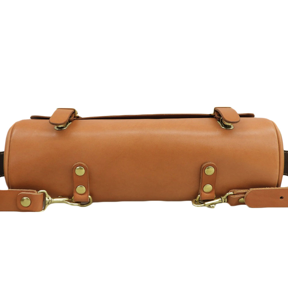 HERZ ヘルツ 美品 棒屋根かぶせバッグ 3WAY ハンドバッグ ショルダーバッグ リュック メンズ キャメル CW-147-MH ハンドバッグ