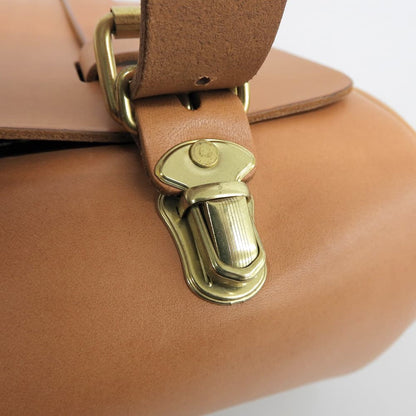 HERZ ヘルツ 美品 棒屋根かぶせバッグ 3WAY ハンドバッグ ショルダーバッグ リュック メンズ キャメル CW-147-MH ハンドバッグ