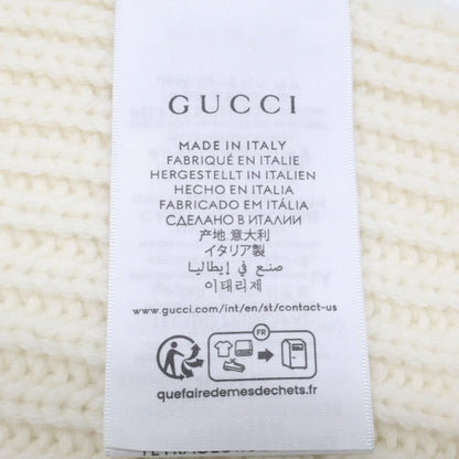 【新品同款】773426 3GB02 9200 双G标志羊毛羊绒围巾 25X180厘米 女士