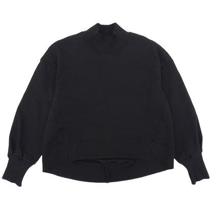 LAUTREAMONT ロートレアモン 美品 ニットドッキングカットソー≪洗濯機で洗える≫ トップス レディース 黒 ブラック 38 3107-47013 トップス