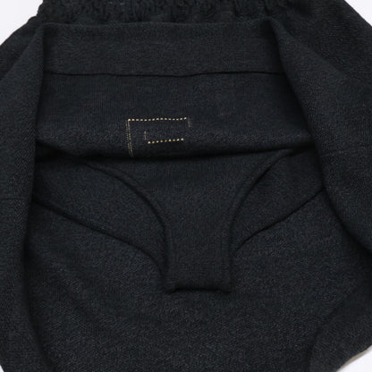 CHANEL 【Excellent/Domestic Regular】P61529K46806 Logo Knit Cropped Top/Skirt Suit Set-up
