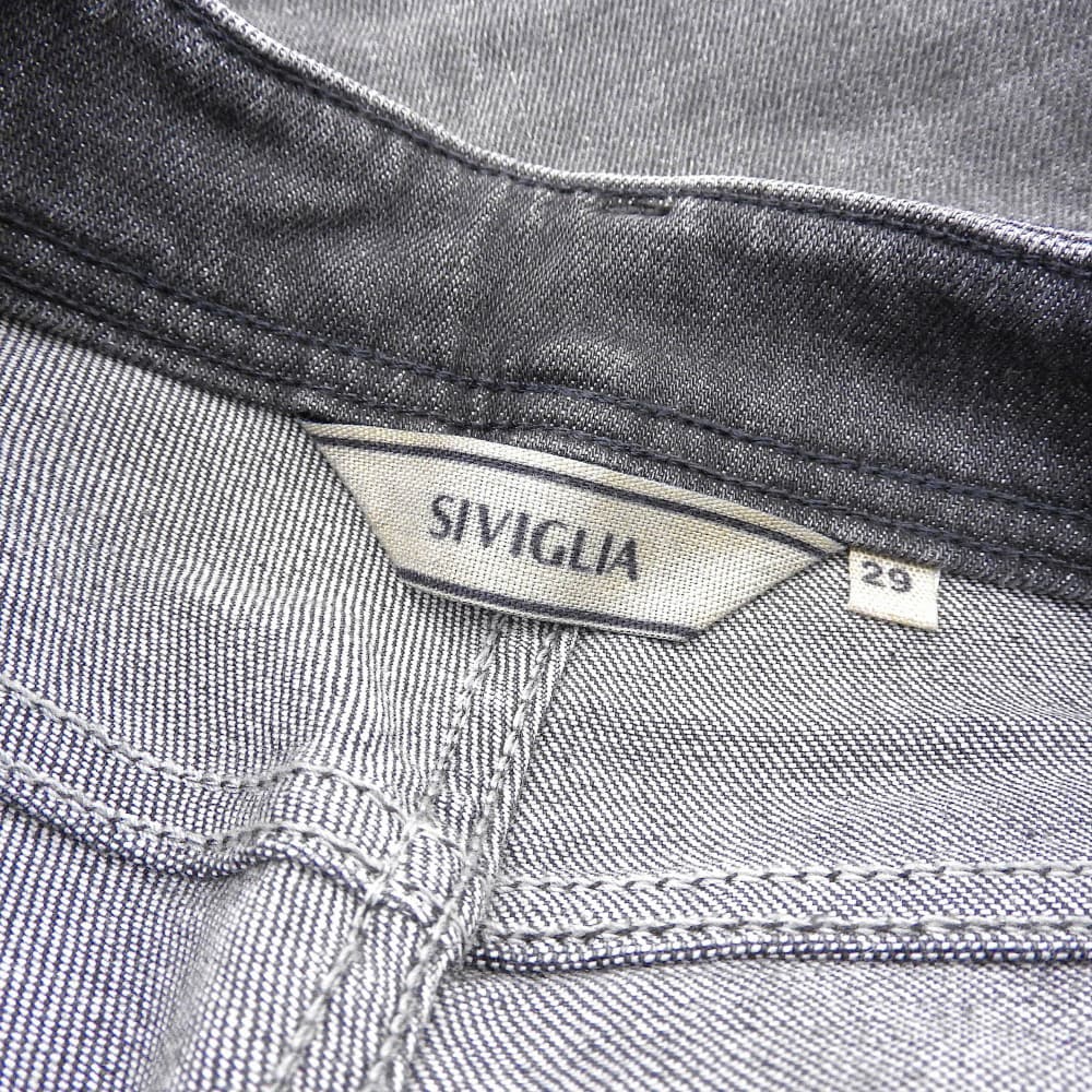 SIVIGLIA シヴィリア Core ストレッチ スリムデニム ボトムス メンズ グレー 29 P16IE1P022M3S411 ボトムス 29