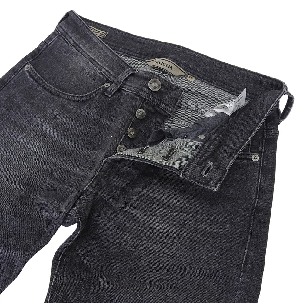 SIVIGLIA シヴィリア Core ストレッチ スリムデニム ボトムス メンズ グレー 29 P16IE1P022M3S411 ボトムス 29