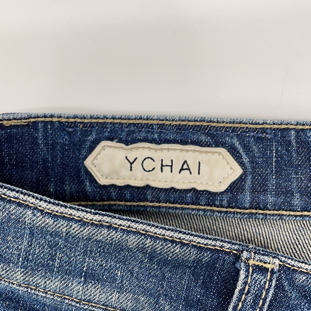 YPU004 Robusto Indigo One Wash Tapered Fit Denim Bottoms 31 Men's