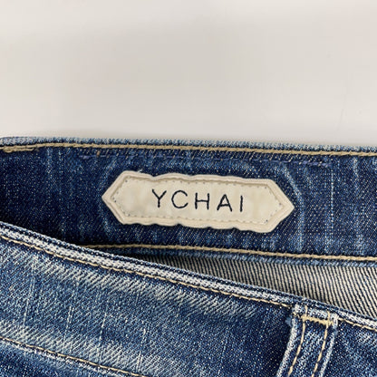 YPU004 Robusto Indigo One Wash Tapered Fit Denim Bottoms 31 Men's