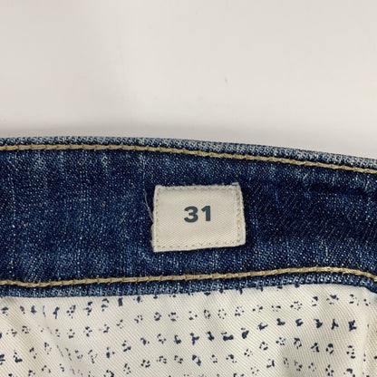 YPU004 Robusto Indigo One Wash Tapered Fit Denim Bottoms 31 Men's