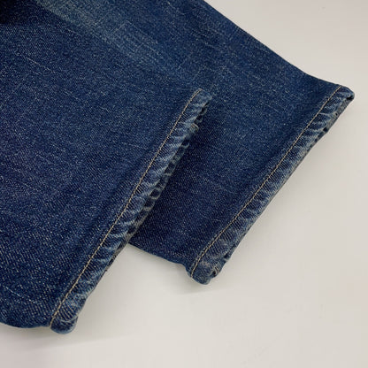 YPU004 Robusto Indigo One Wash Tapered Fit Denim Bottoms 31 Men's
