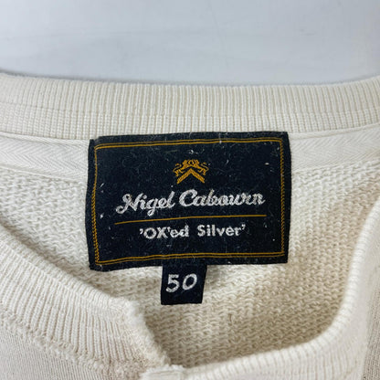 NIGEL CABOURN ナイジェルケーボン 8047-04-20920 OX'ED SILVER サドラー ヘンリーネック シャツ トップス
